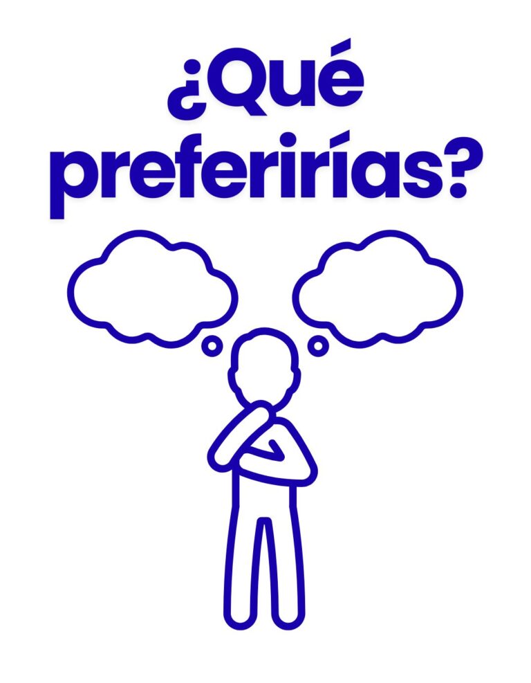 ¿Qué preferirías?